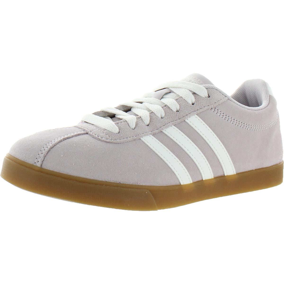 Adidas Womens Courtset Suede Ortholite Float Trainer Sneakers Shoes ...