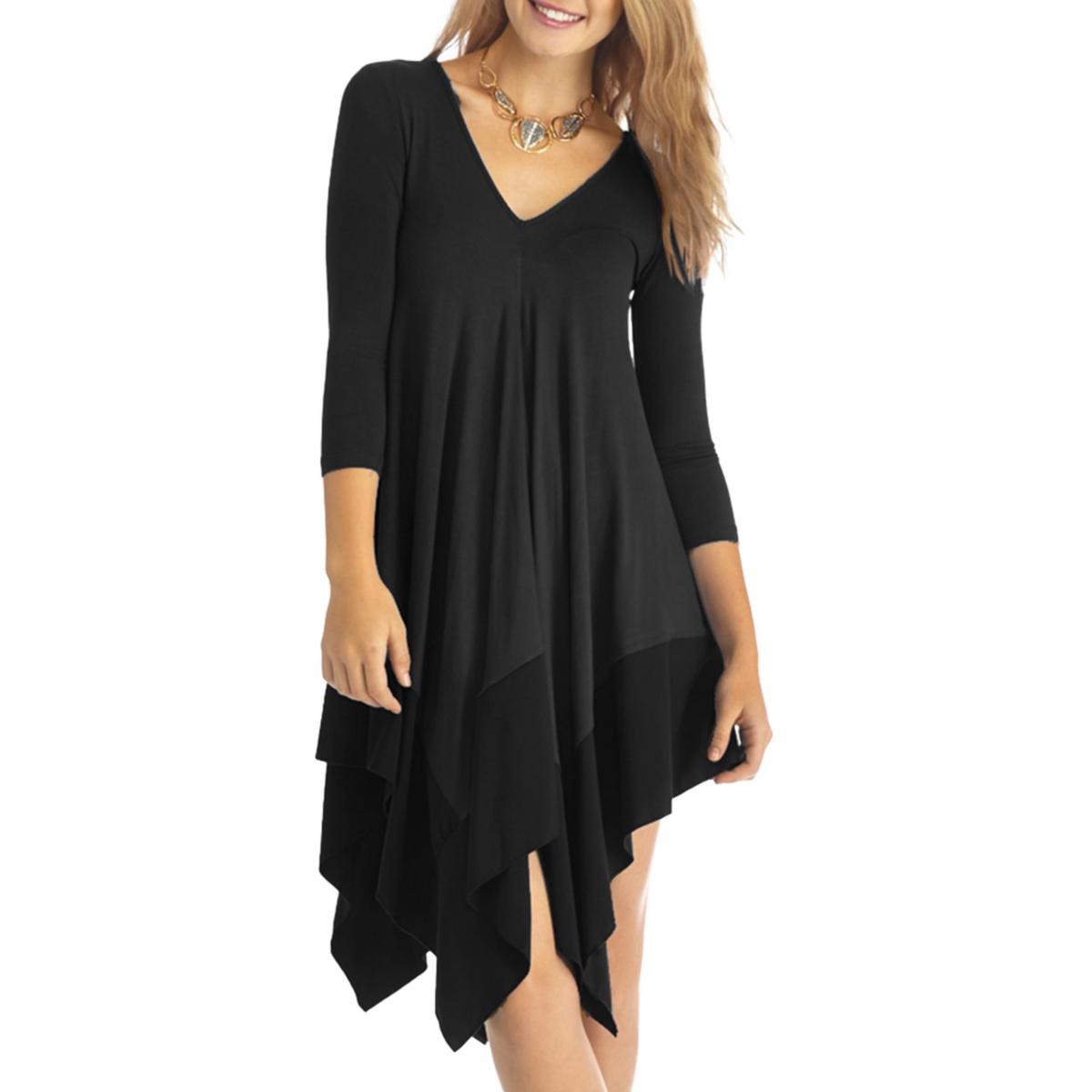 Gracia Womens Knit Maxi Daytime T-Shirt Dress BHFO 3575 | eBay