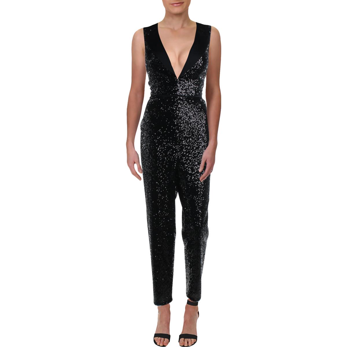 womens tuxedo jumpsuit