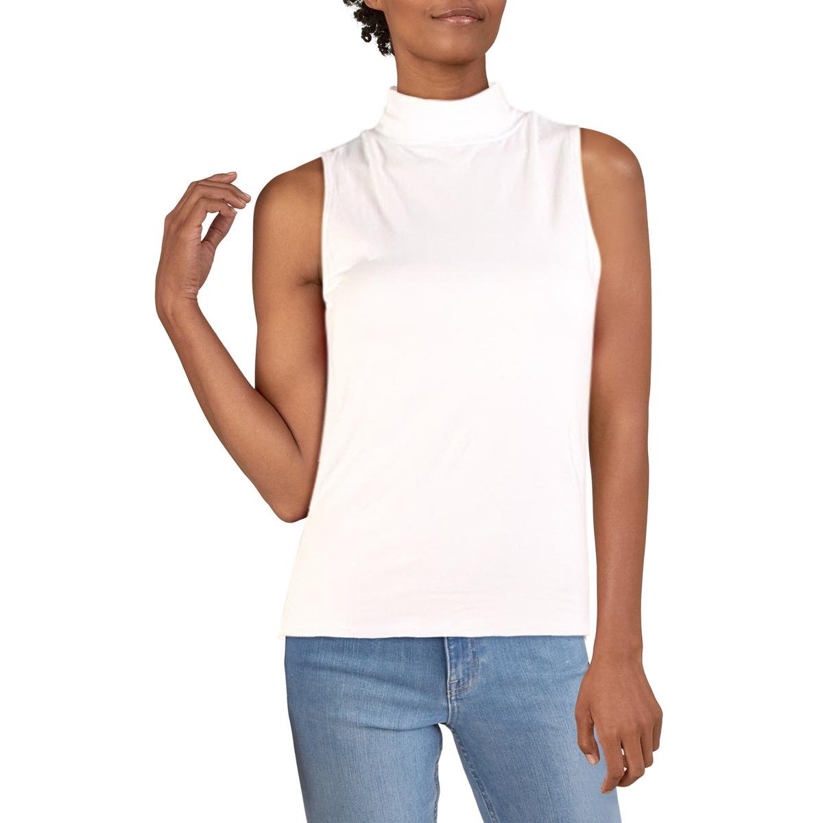 The Mockneck Tank Top in Bright White – Frank And Oak USA