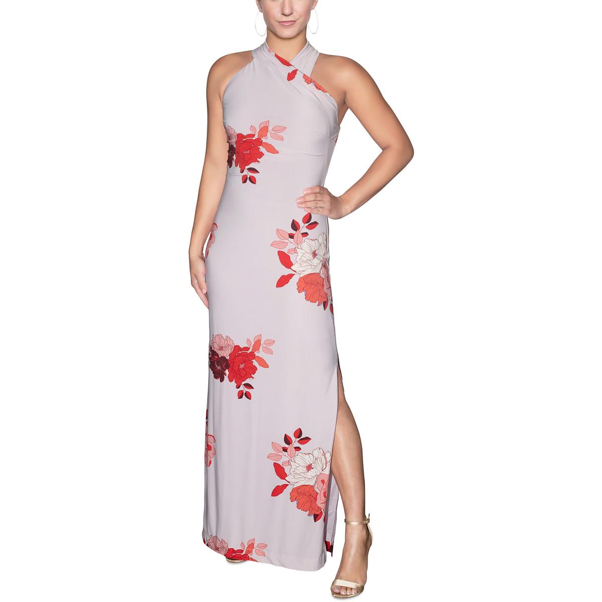 Rachel Rachel Roy Womens Pleated Long Halter Maxi Dress BHFO 0120 | eBay