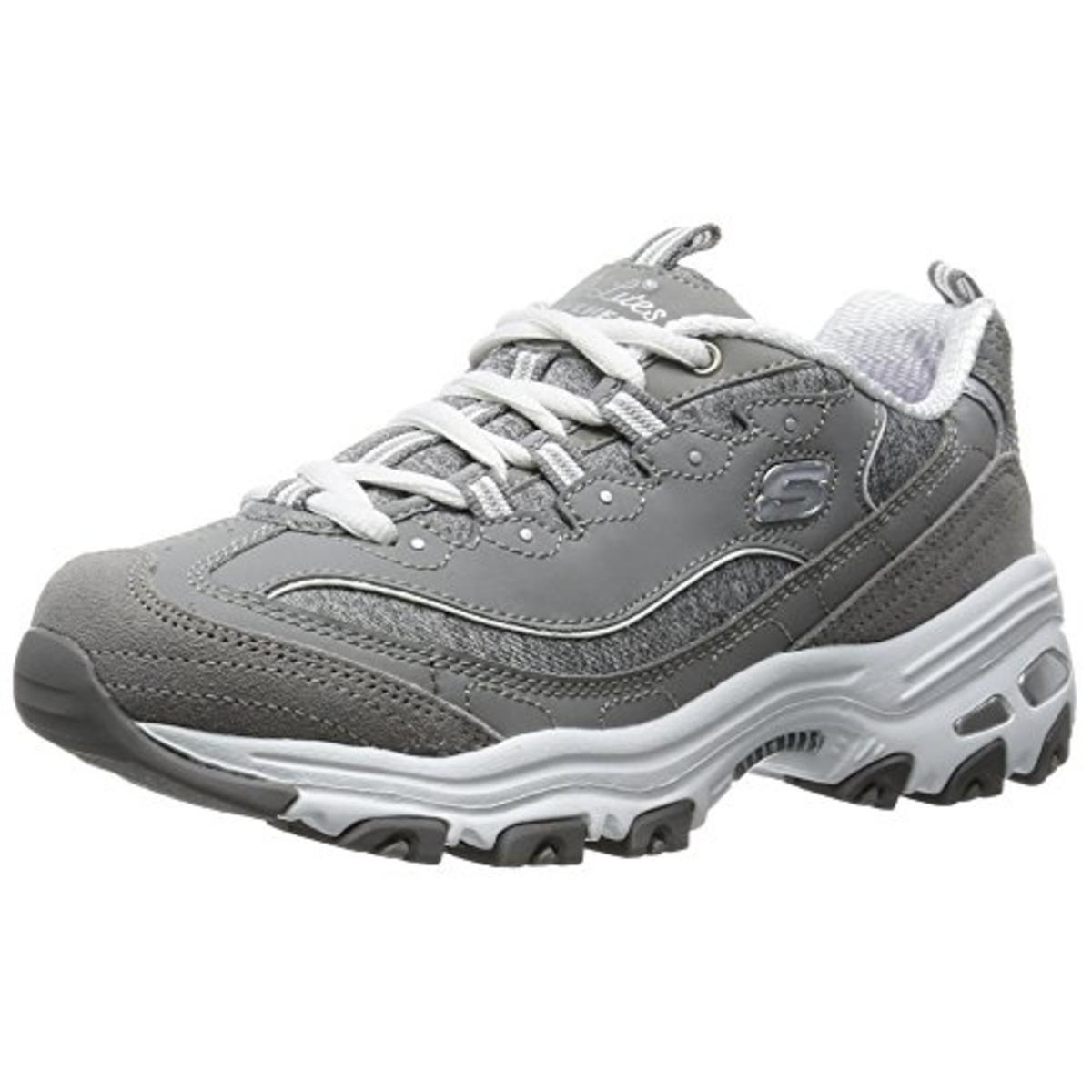 Skechers Womens D'Lites Me Time Gray