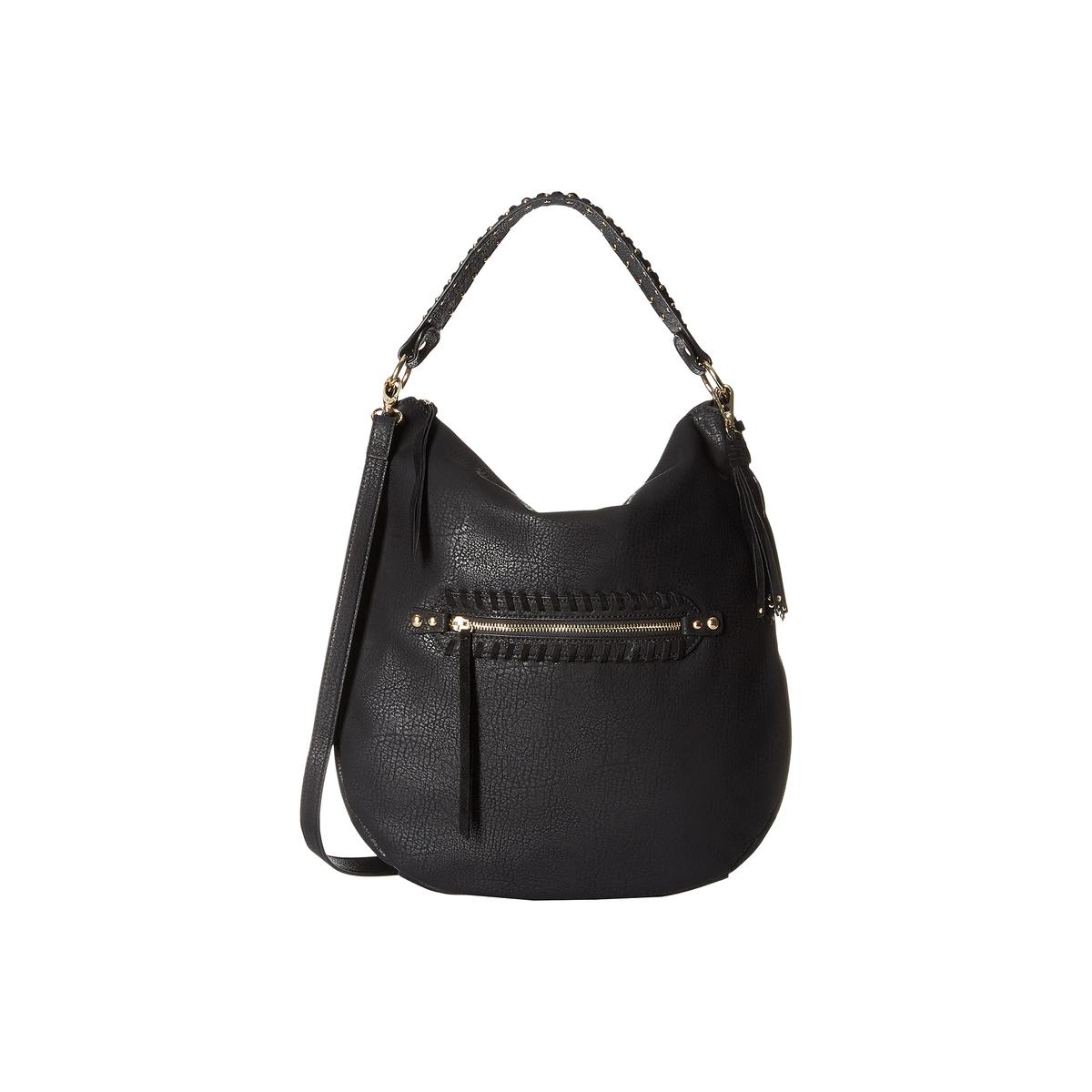 Jessica Simpson 0962 Womens Angie Faux Leather Studded Hobo Handbag ...