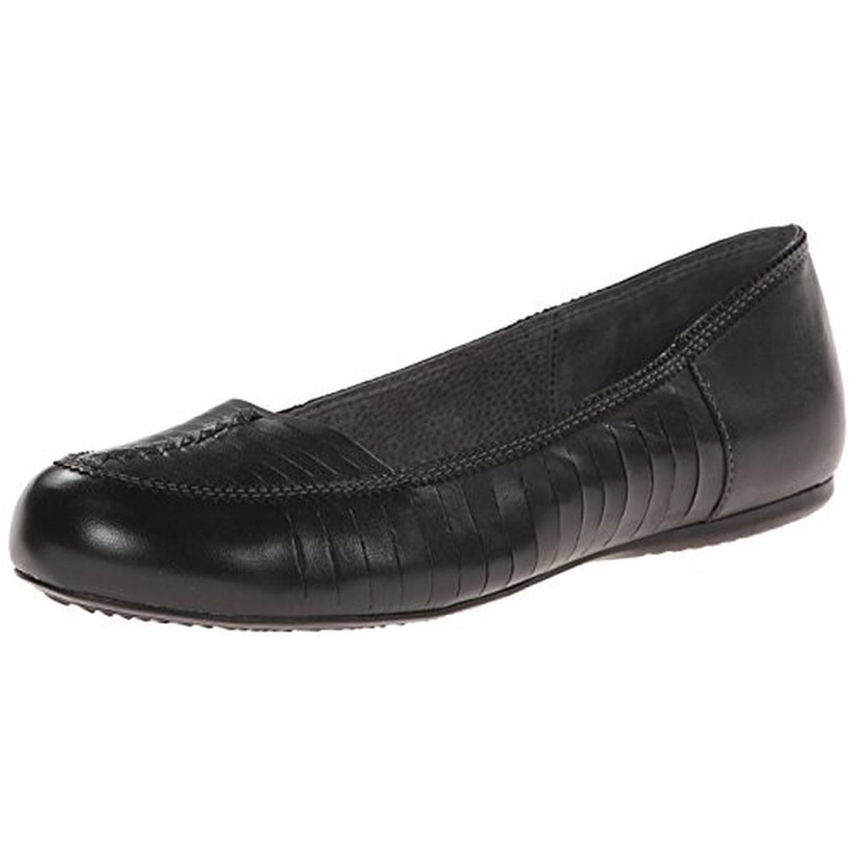 SoftWalk 3846 Womens Natchez Leather Round Toe Casual Flats Shoes BHFO ...