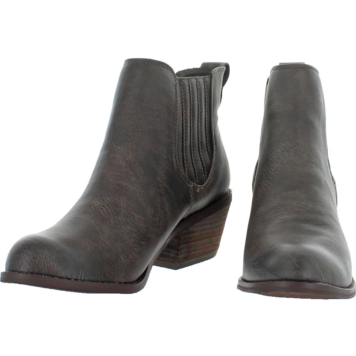 huey booties in almond