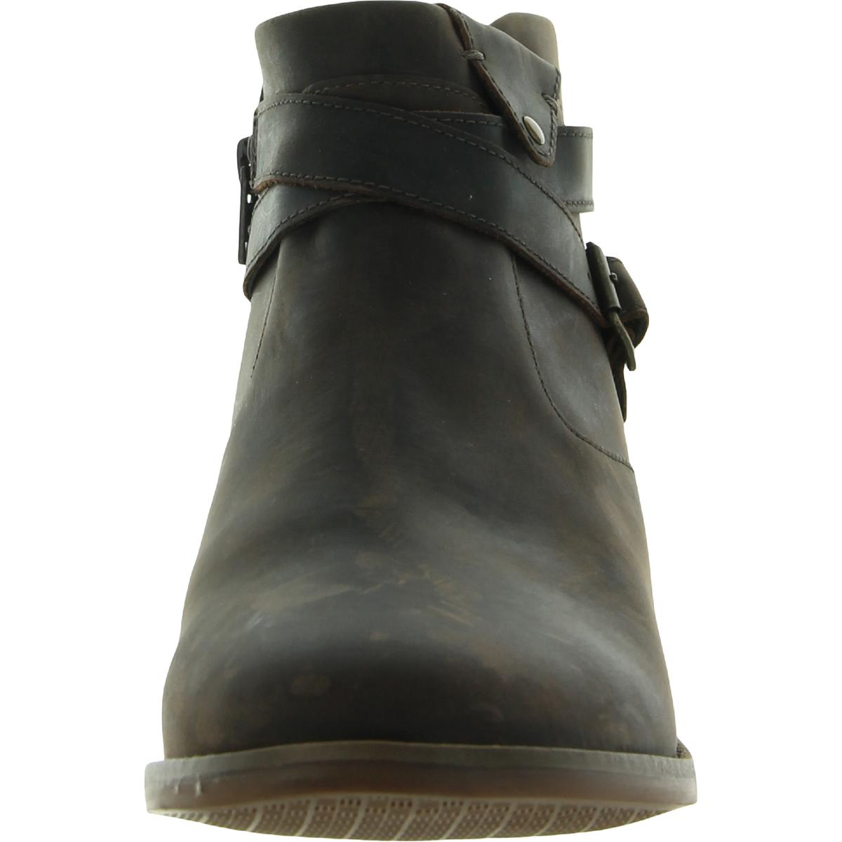 clarks womens camzin dime booties flat heel
