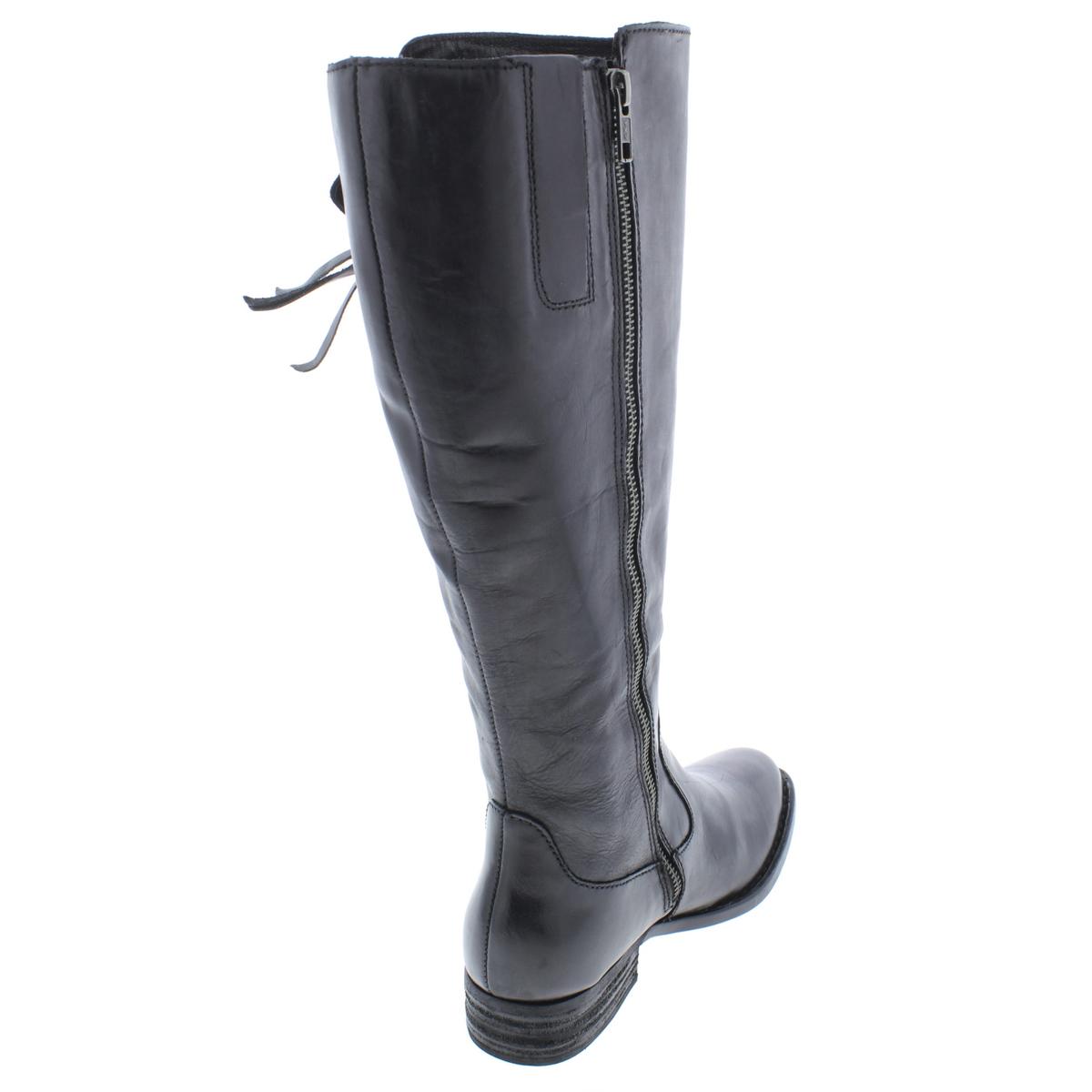 Born Womens Cook Black Wide Calf Riding Boots Heels 9.5 Medium (B,M) BHFO 5992 | eBay