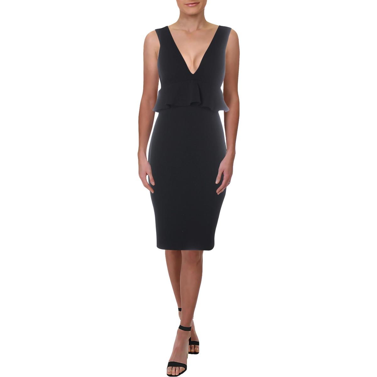 aidan mattox peplum gown