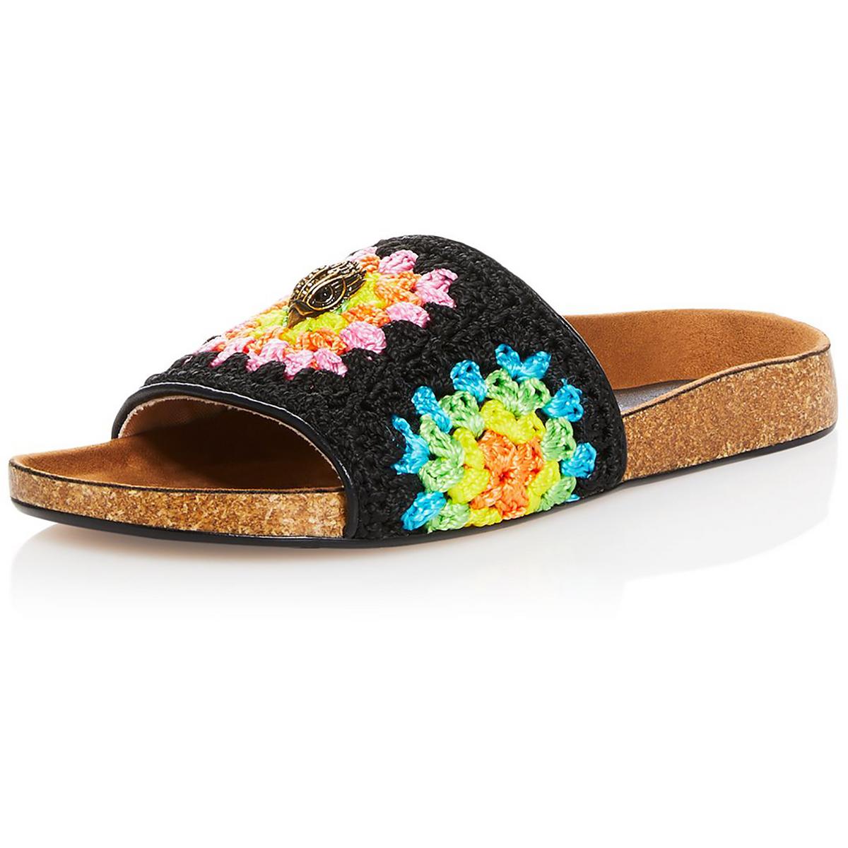 Женские босоножки-горки Kurt Geiger London Ozark черного цвета, средний размер 6,5 (B, M), BHFO 2176