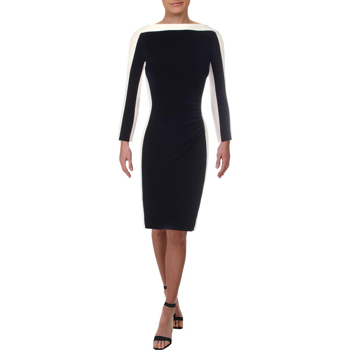 ralph lauren navy evening gown