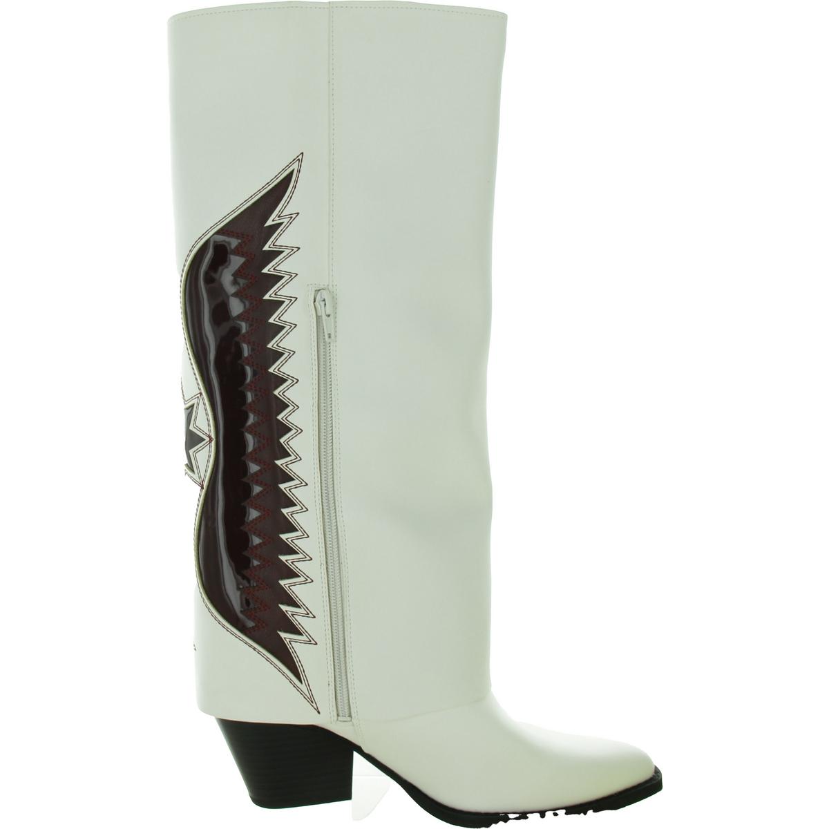 Zodiac Womens Rowena Faux Leather Tall Knee-High Boots Shoes BHFO 6480 - Picture 8 of 9