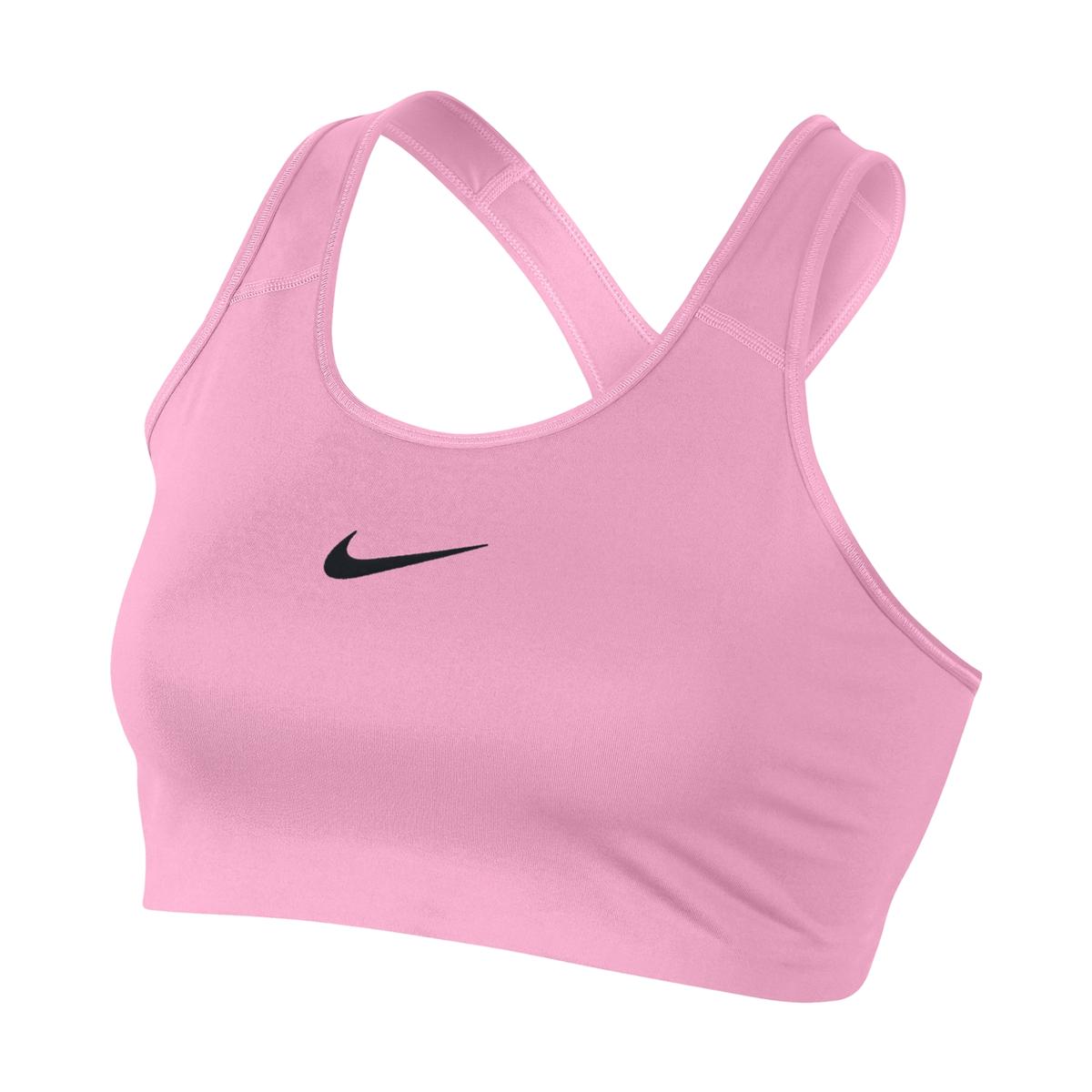Nike Womens Pink Medium Support Training Sports Bra Athletic Plus 2X ...