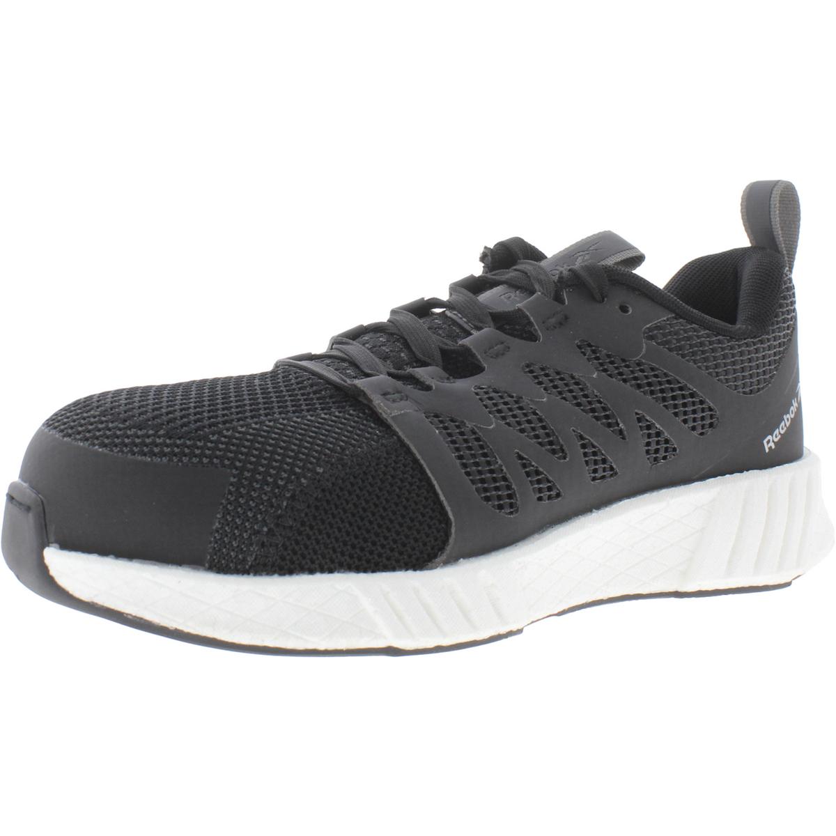 Женская рабочая и защитная обувь Reebok Fusion Flexweave черного цвета шириной 6,5 см (C, D, W) 6111