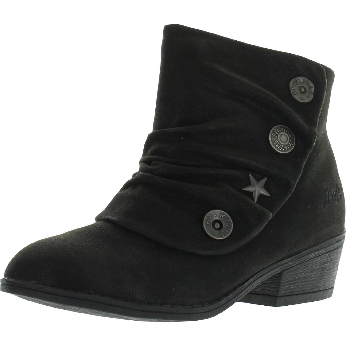 Blowfish Girls Siggy Block Heel Zipper 
