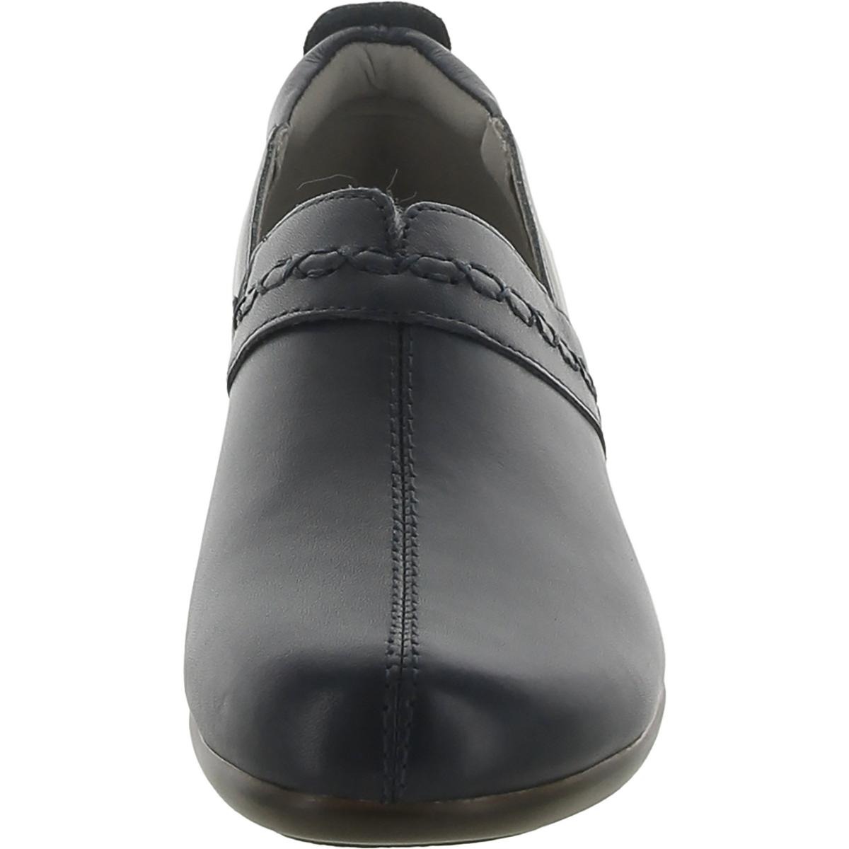 Easy Spirit Dolores Damen-Slipper aus Leder ohne Schnürung Halbschuhe BHFO 6886 - Bild 6 von 6