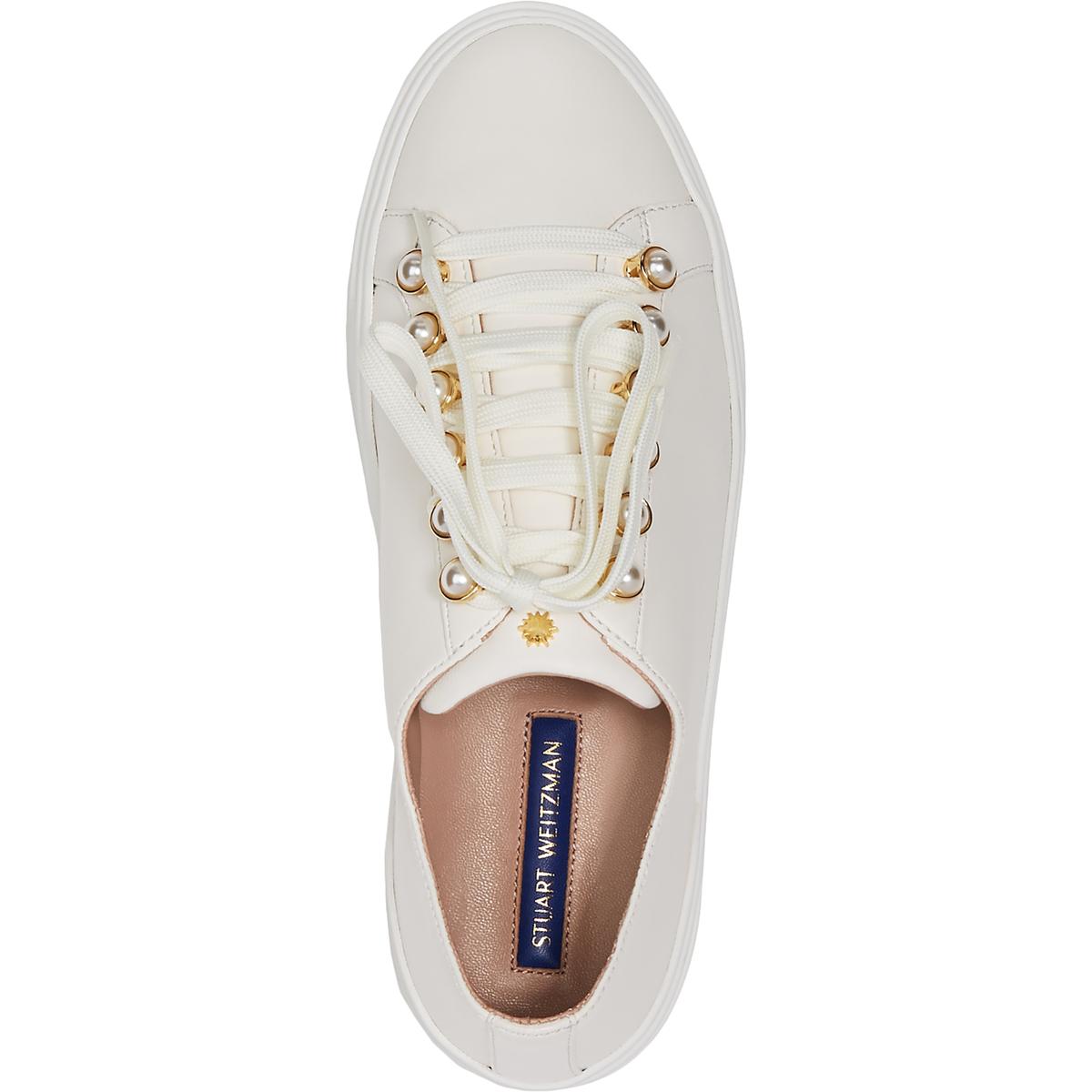 excelsa leather sneaker stuart weitzman