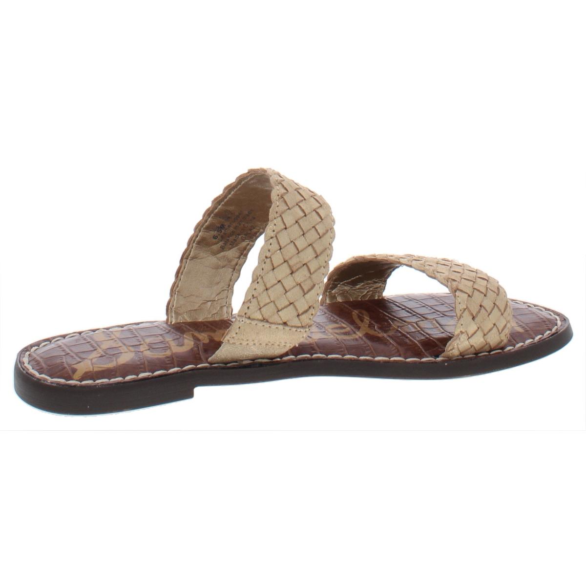 sam edelman asha slide gold