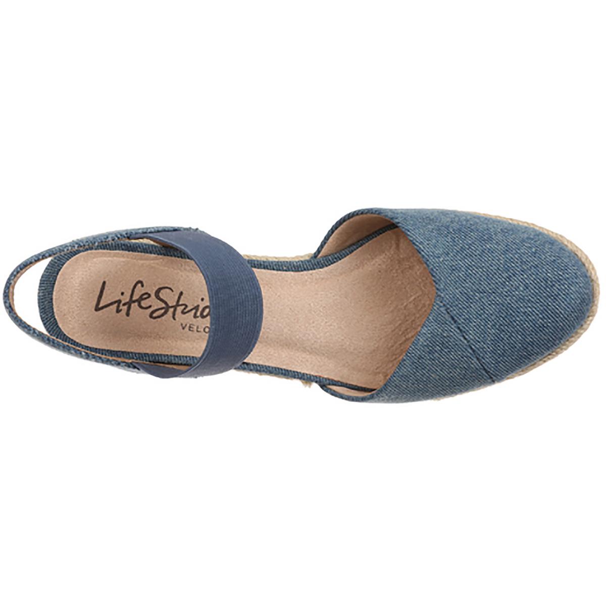 LifeStride Womens Kimmie Ankle Strap Closed Toe Wedge Sandals Shoes BHFO 0231 - Picture 14 of 28