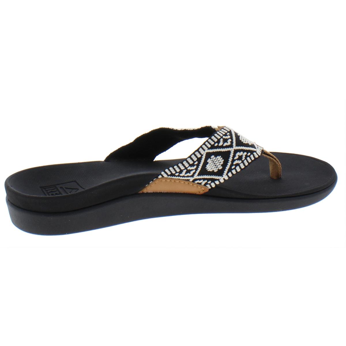 reef ortho women's flip flops