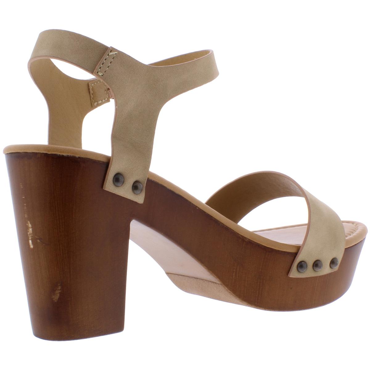 beige platform sandals