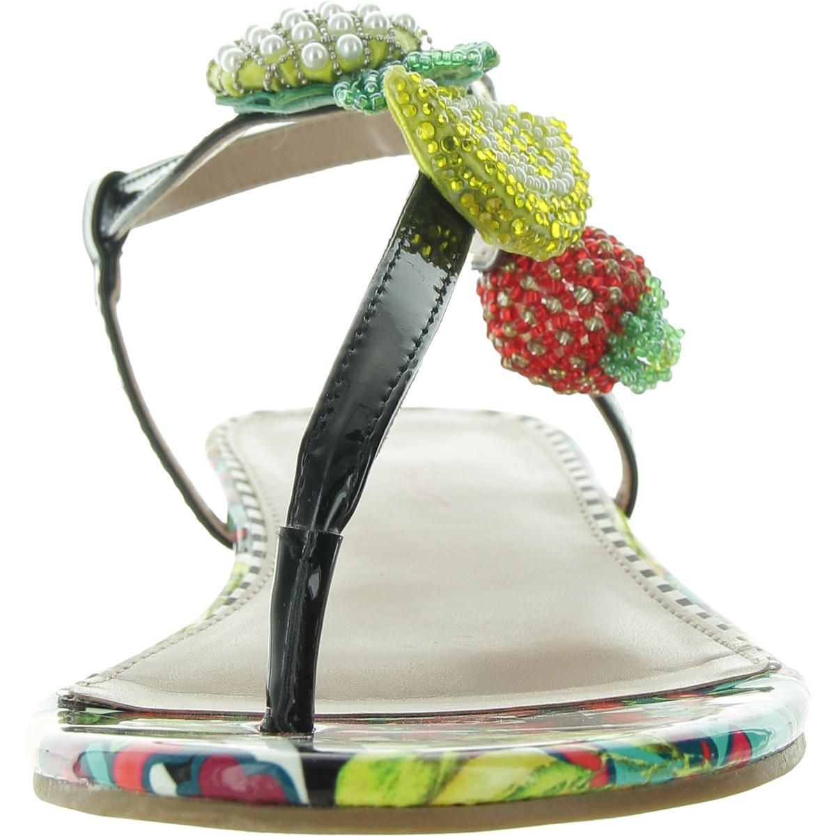 Betsey Johnson Damen Aniston verzierte Fersenriemen-Sandalen BHFO 8596 - Bild 6 von 6