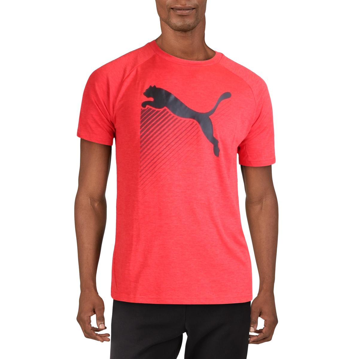 Puma Mens Red Running Fitness Workout T-Shirt Athletic S BHFO 0047 192339437777 | eBay