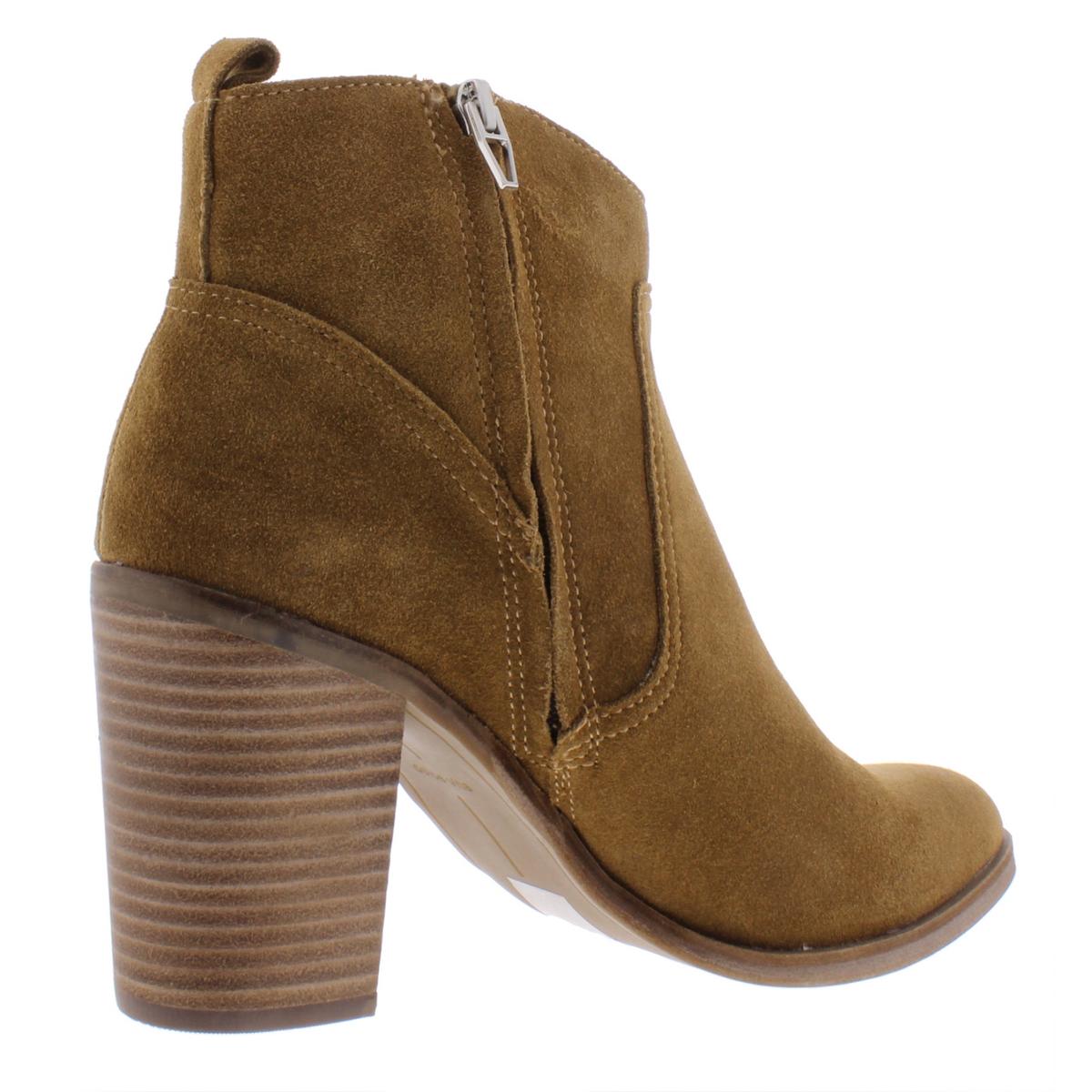 Dolce Vita Womens Saint Suede Ankle Stacked Booties Shoes BHFO 0142 | eBay