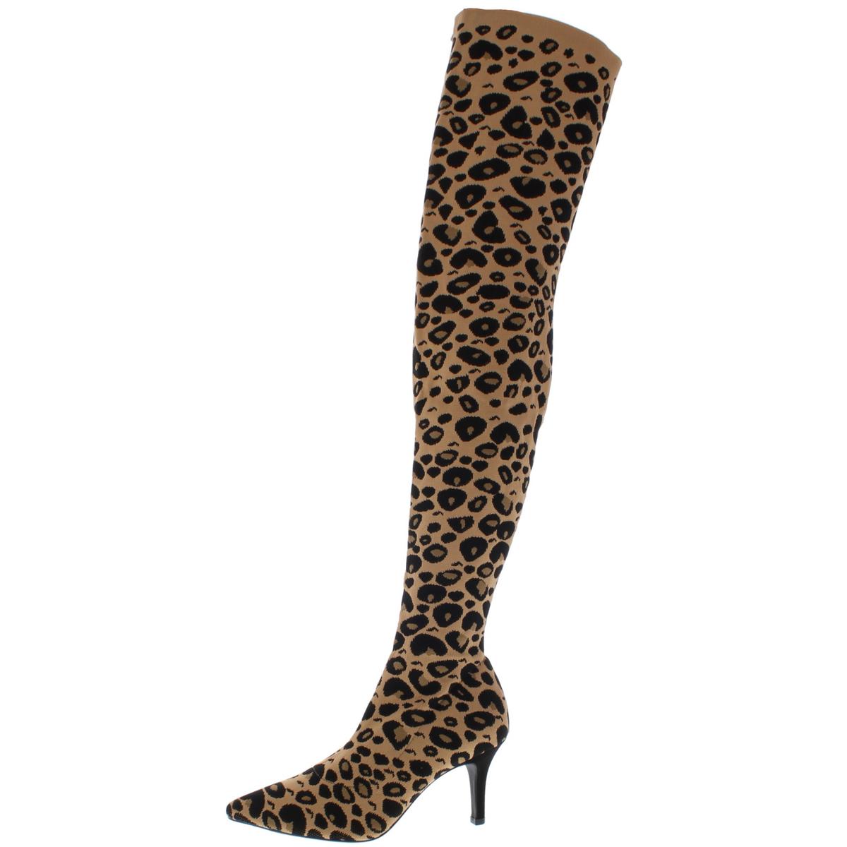 over the knee fabric boots