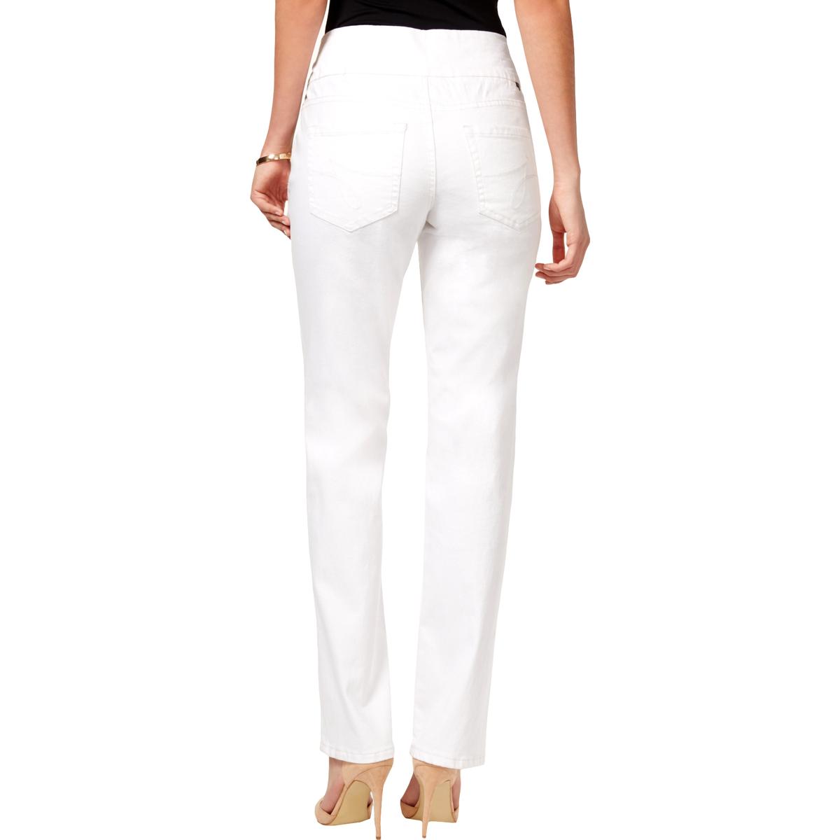 womens white high waisted jeans