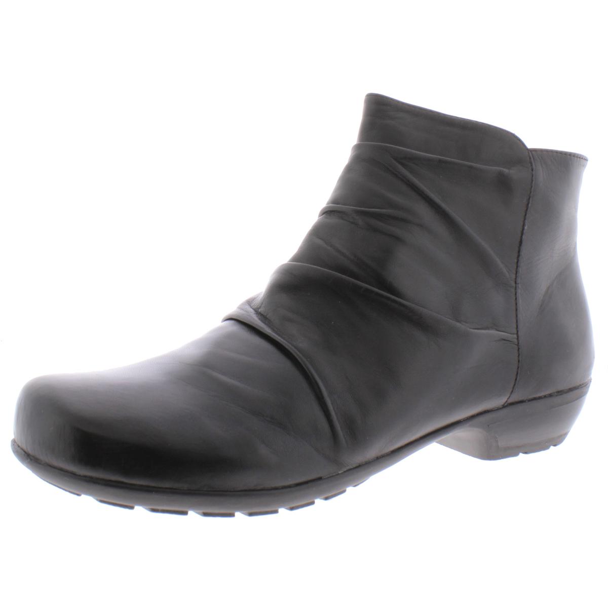 Walking Cradles Womens Esme Black Ankle Boots Shoes 10.5 Medium (B,M ...