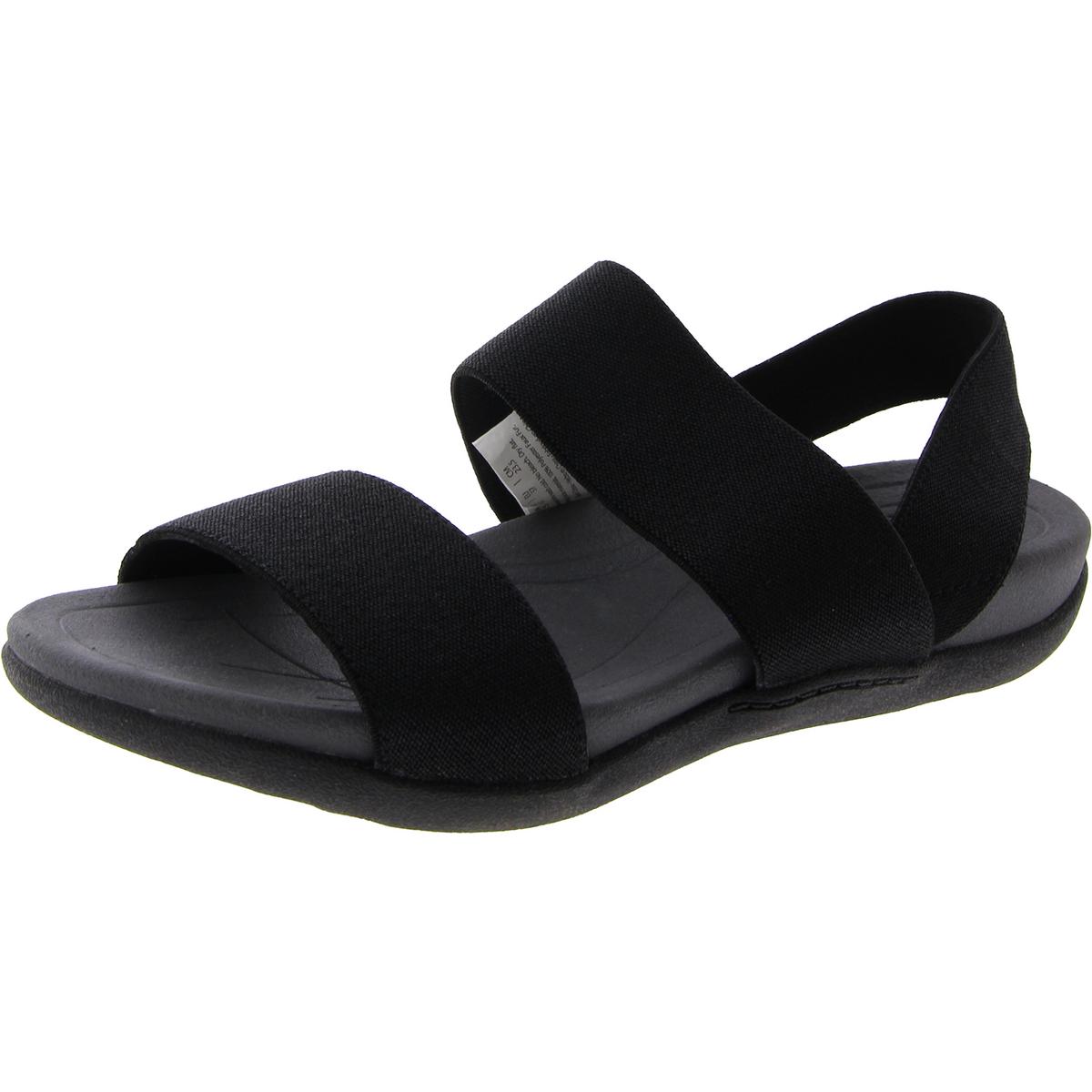 Женские босоножки на плоской подошве Sloane черного цвета Dearfoams размер 65 BM BHFO 7905 5290₽