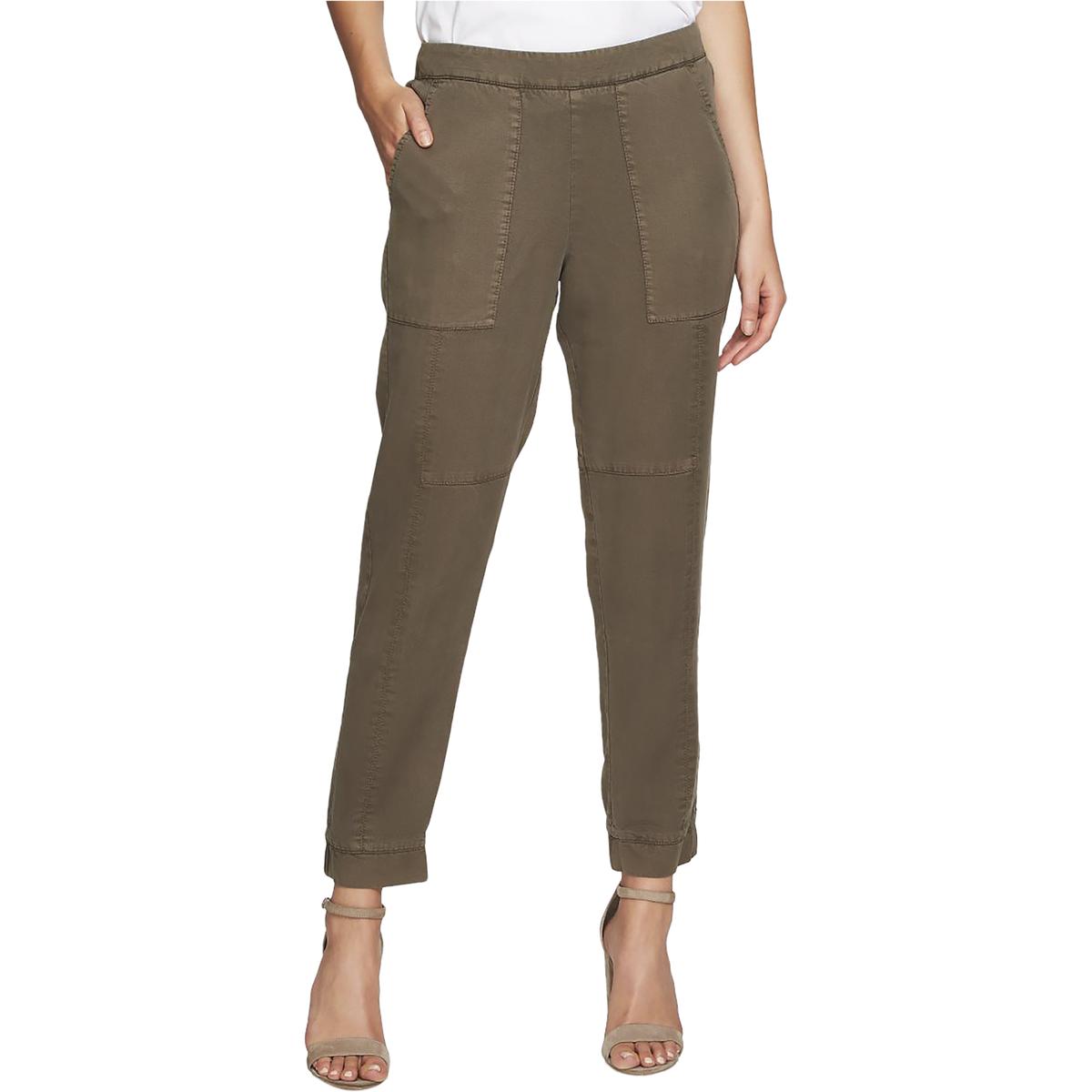 1.State Womens Green Twill Jogger Cropped Jogger Pants Trousers XS BHFO ...
