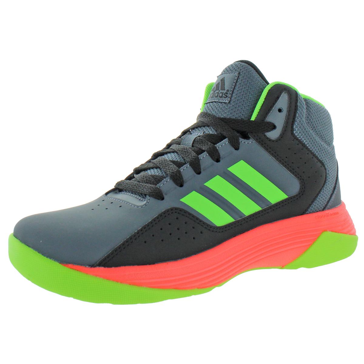 Adidas Boys Cloudfoam Ilation Mid K Basketball Shoes 6 Medium (D) Big ...