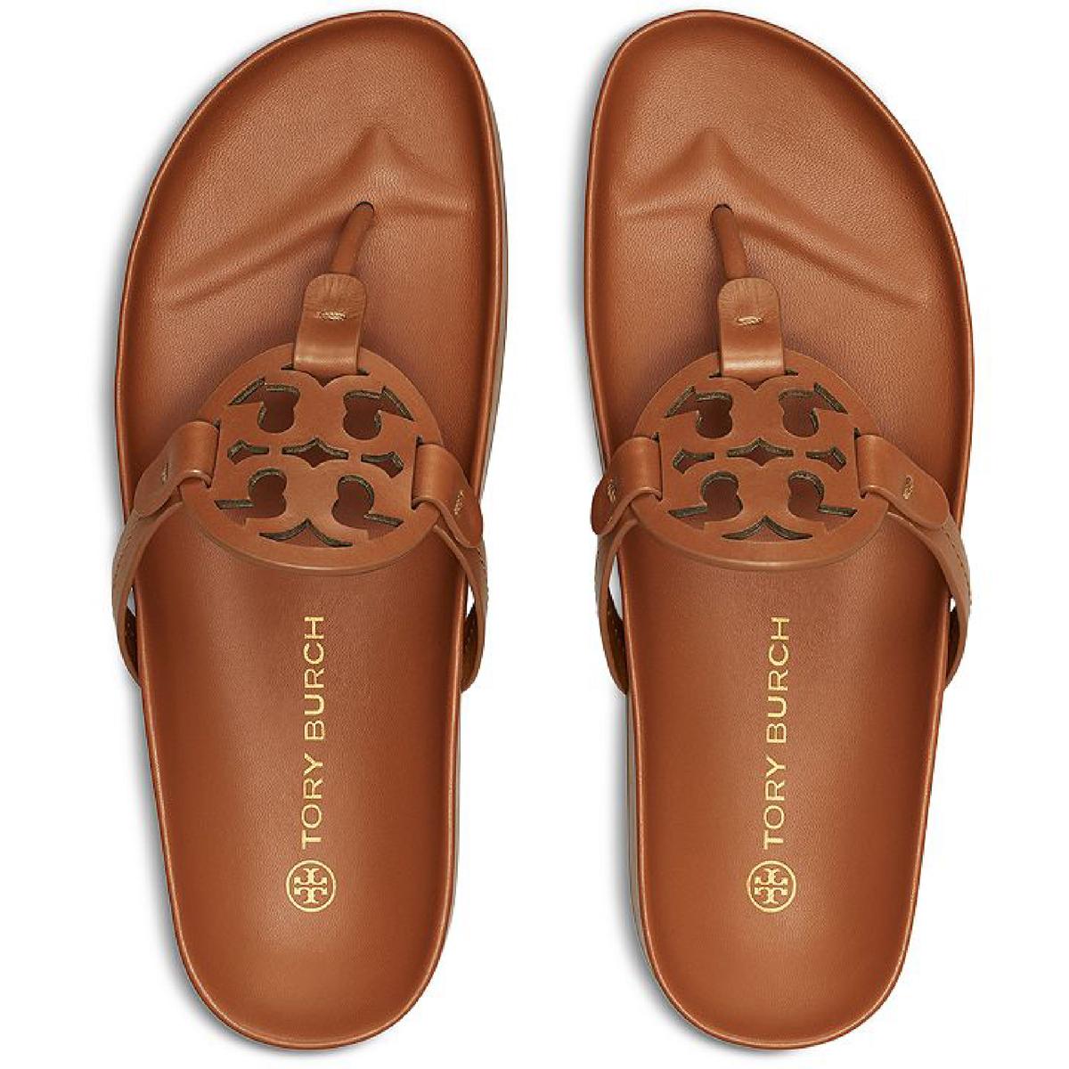 Tory burch 2025 flat sandals sale