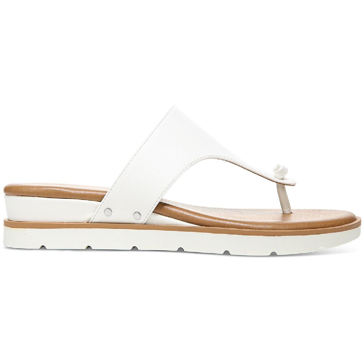Style & Co. Womens Emmaa Faux Leather Slip On Thong Sandals Shoes BHFO ...