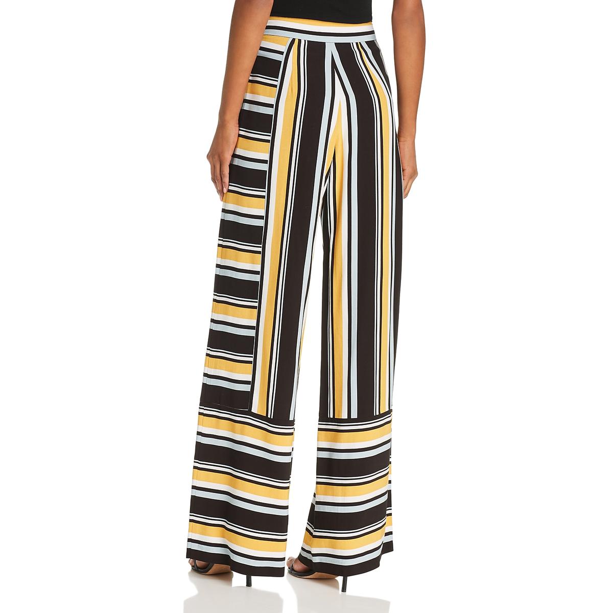 striped palazzo trousers