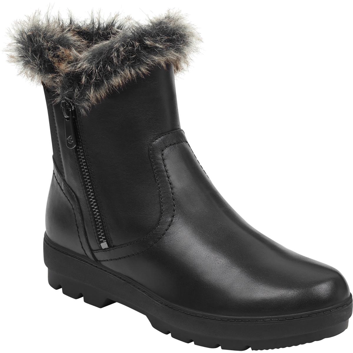 Easy Spirit Womens Adabelle Black Winter Boots Shoes 5 Medium (B,M ...