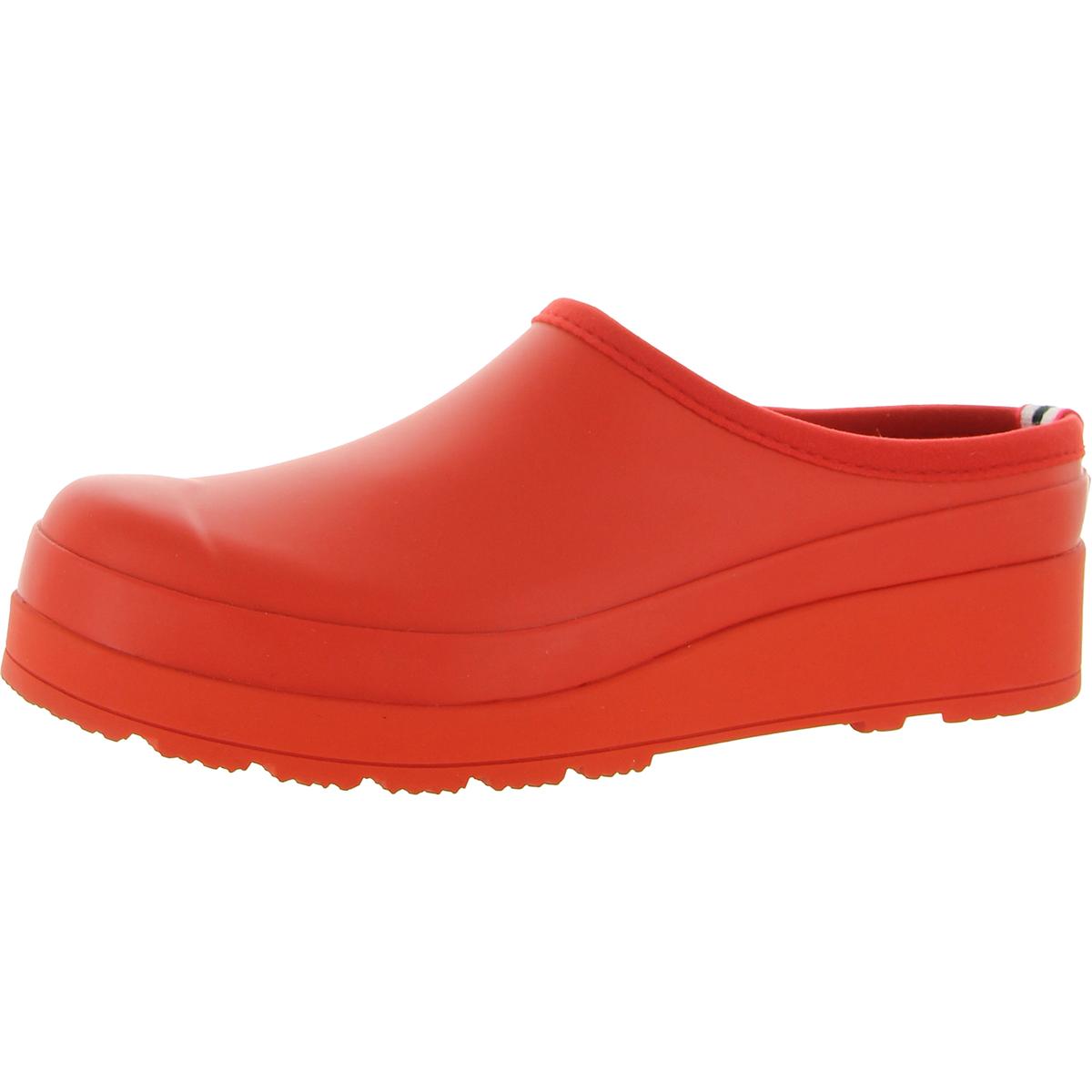 Оригинальные женские комфортные сабо без шнуровки Hunter на танкетке BHFO 9047 13690₽