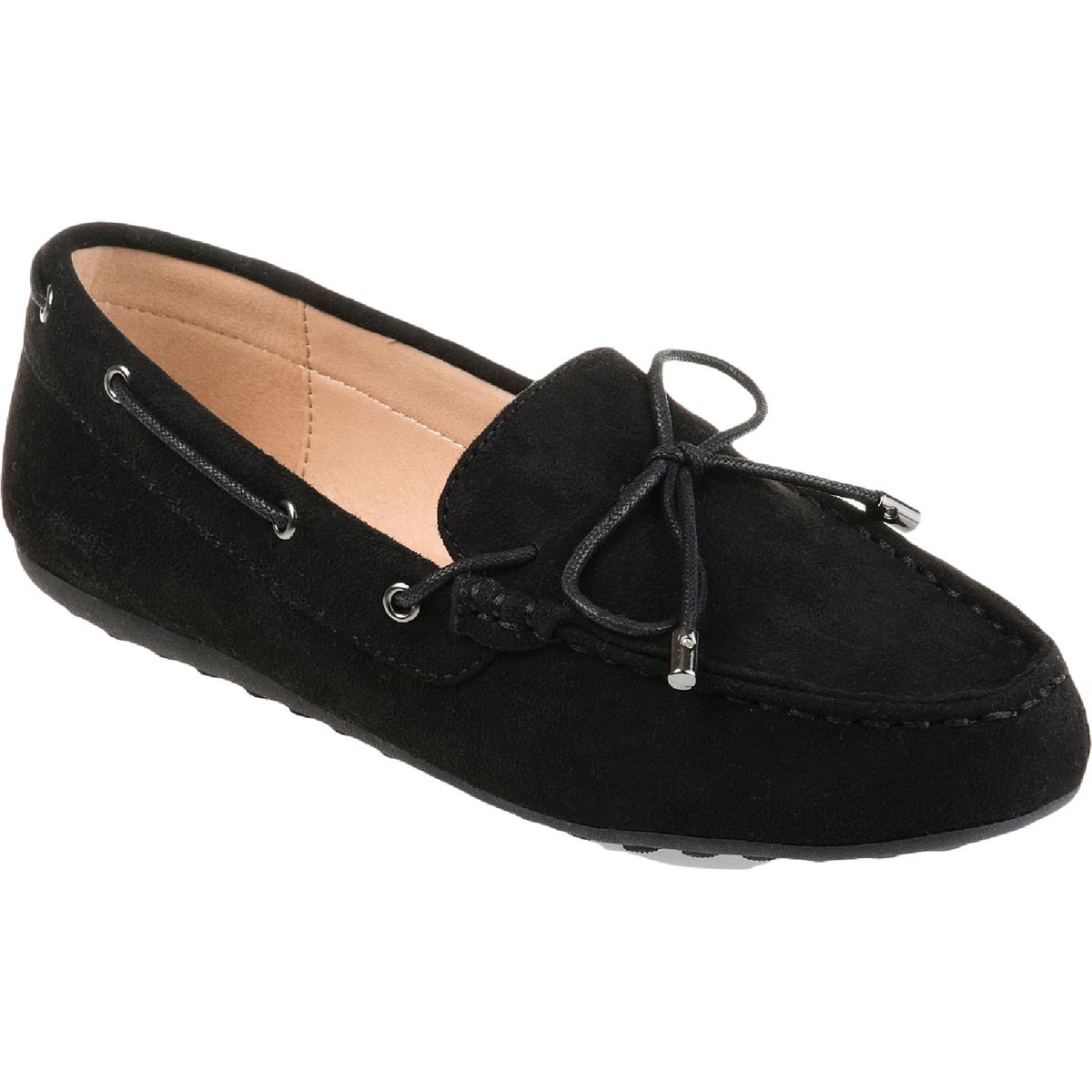 Journee Collection Womens Thatch Suede Slip On Moccasins Loafers Shoes ...