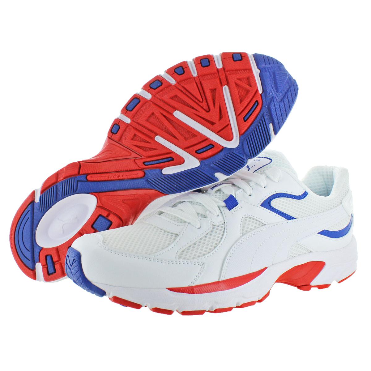 PUMA Mens Axis Plus 90s White Running Shoes SNEAKERS 11 Medium (d) BHFO ...