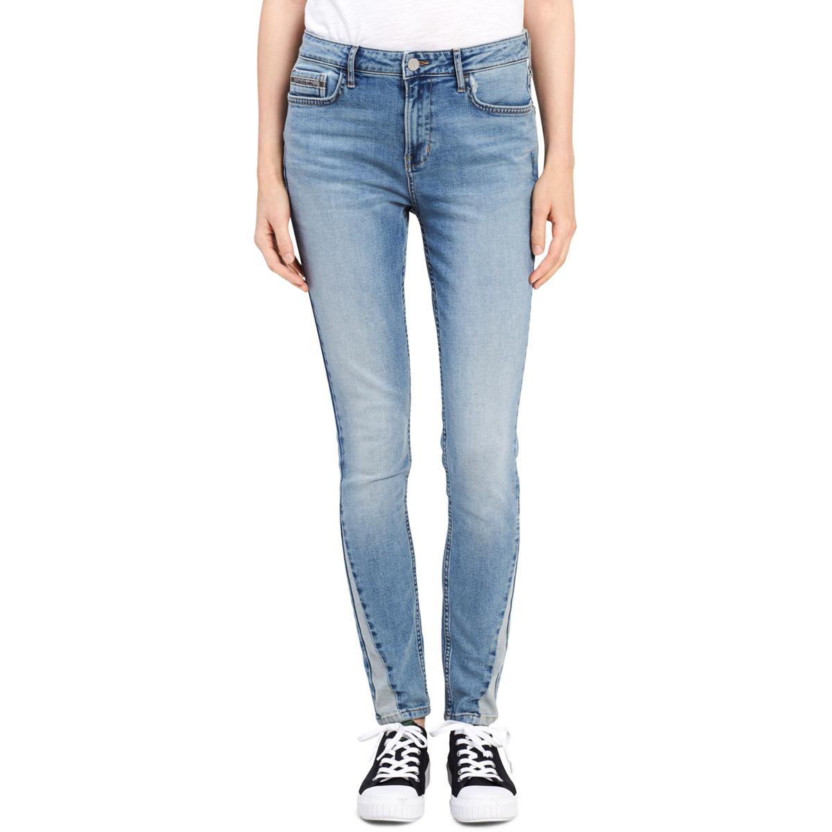 calvin klein high rise skinny jeans