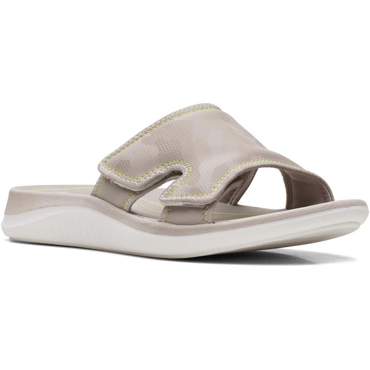 Женские босоножки Clarks Glide Bay темно-серого цвета, размер 10, средний (B, M), BHFO 6306