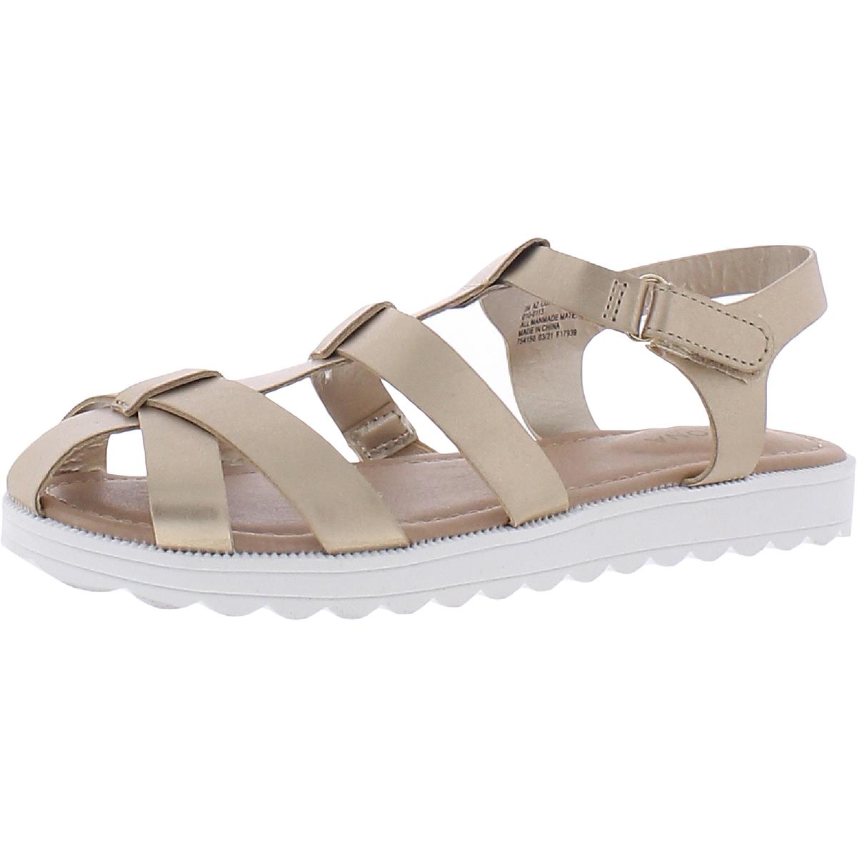 Leather Sandals for Girls - sandy beige, Shoes