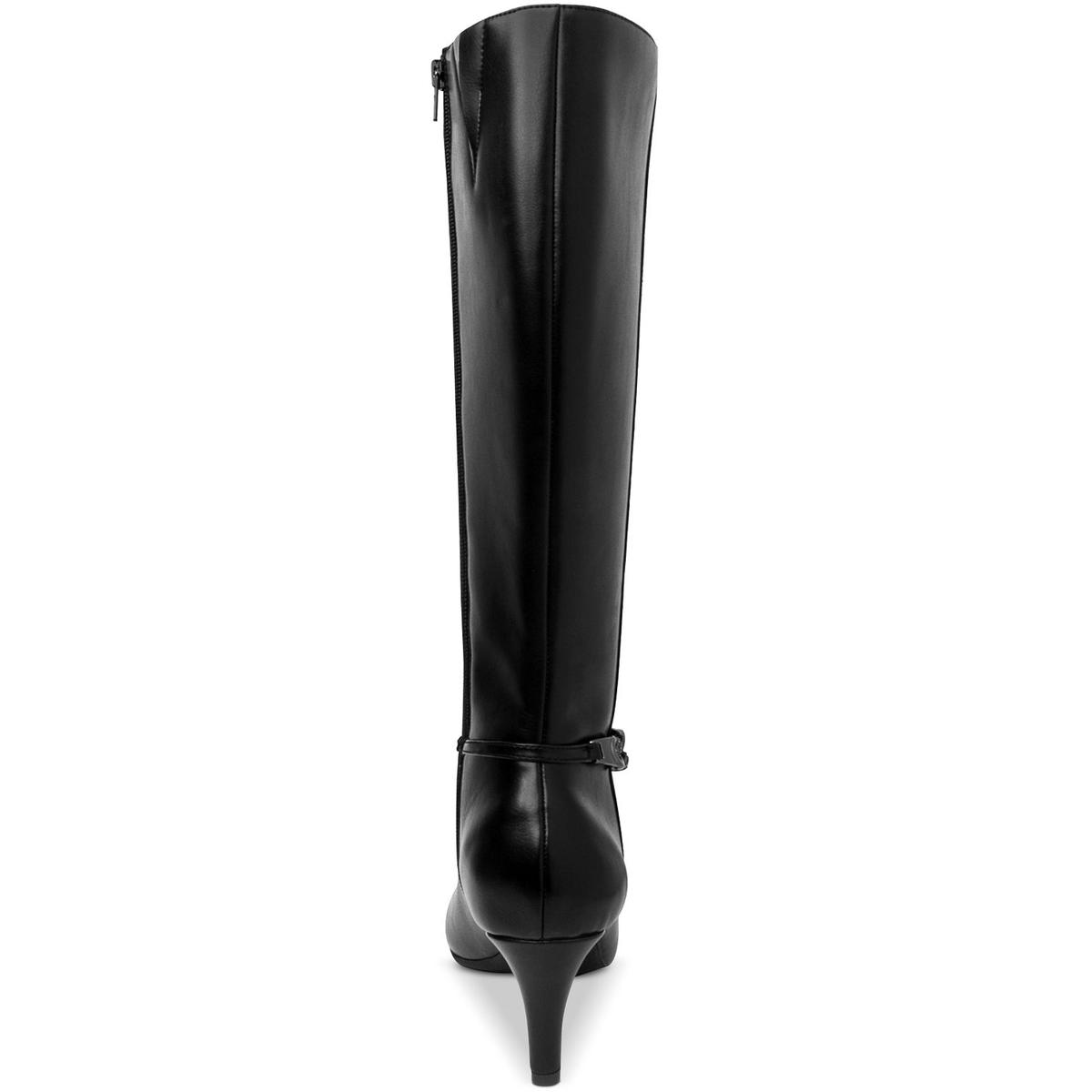 Karen Scott Womens Hanna Faux Leather Tall Dressy Mid-Calf Boots Shoes BHFO 8652 - Bild 11 von 14