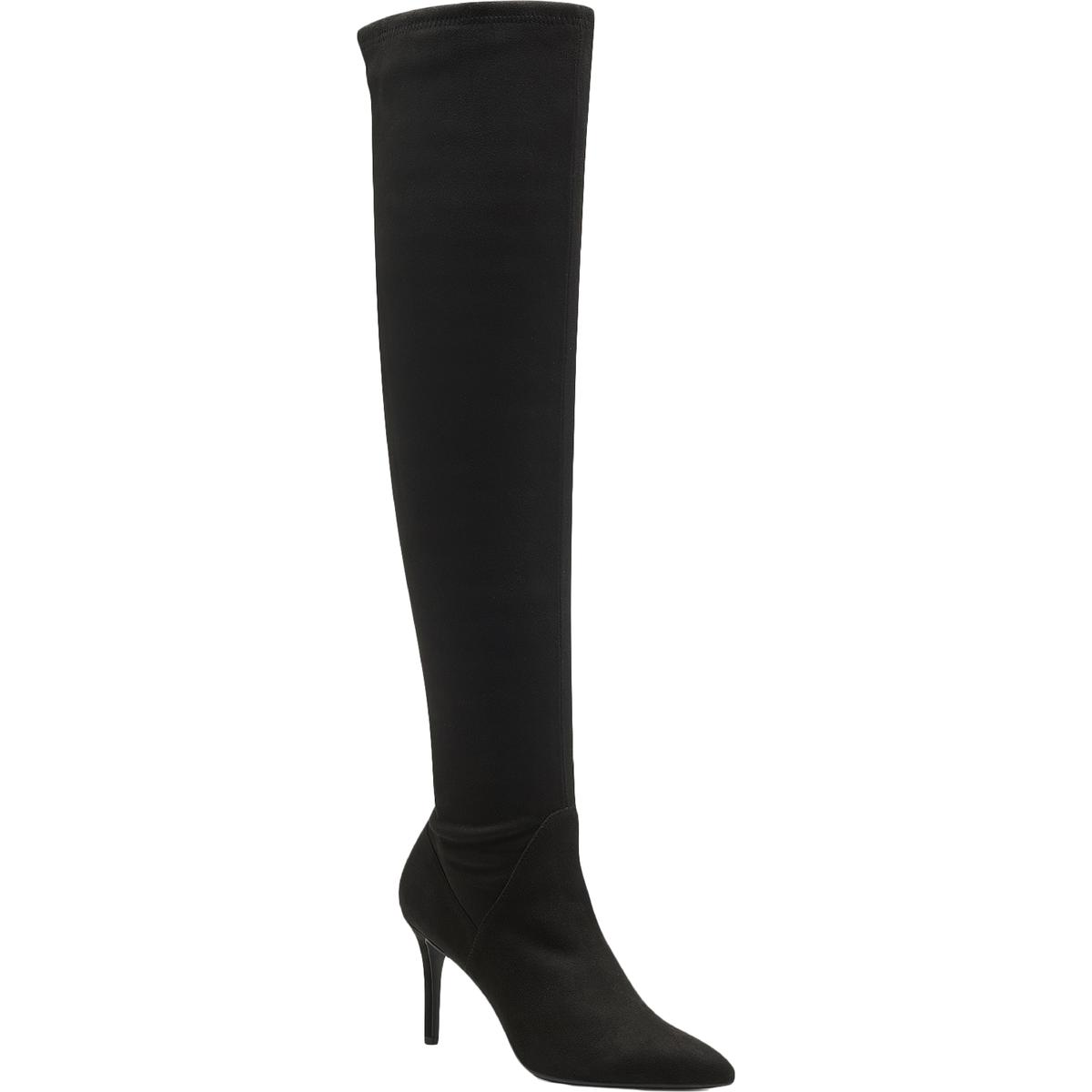 Jessica Simpson Abrine Womens Faux Suede Pull On Over-The-Knee Boots