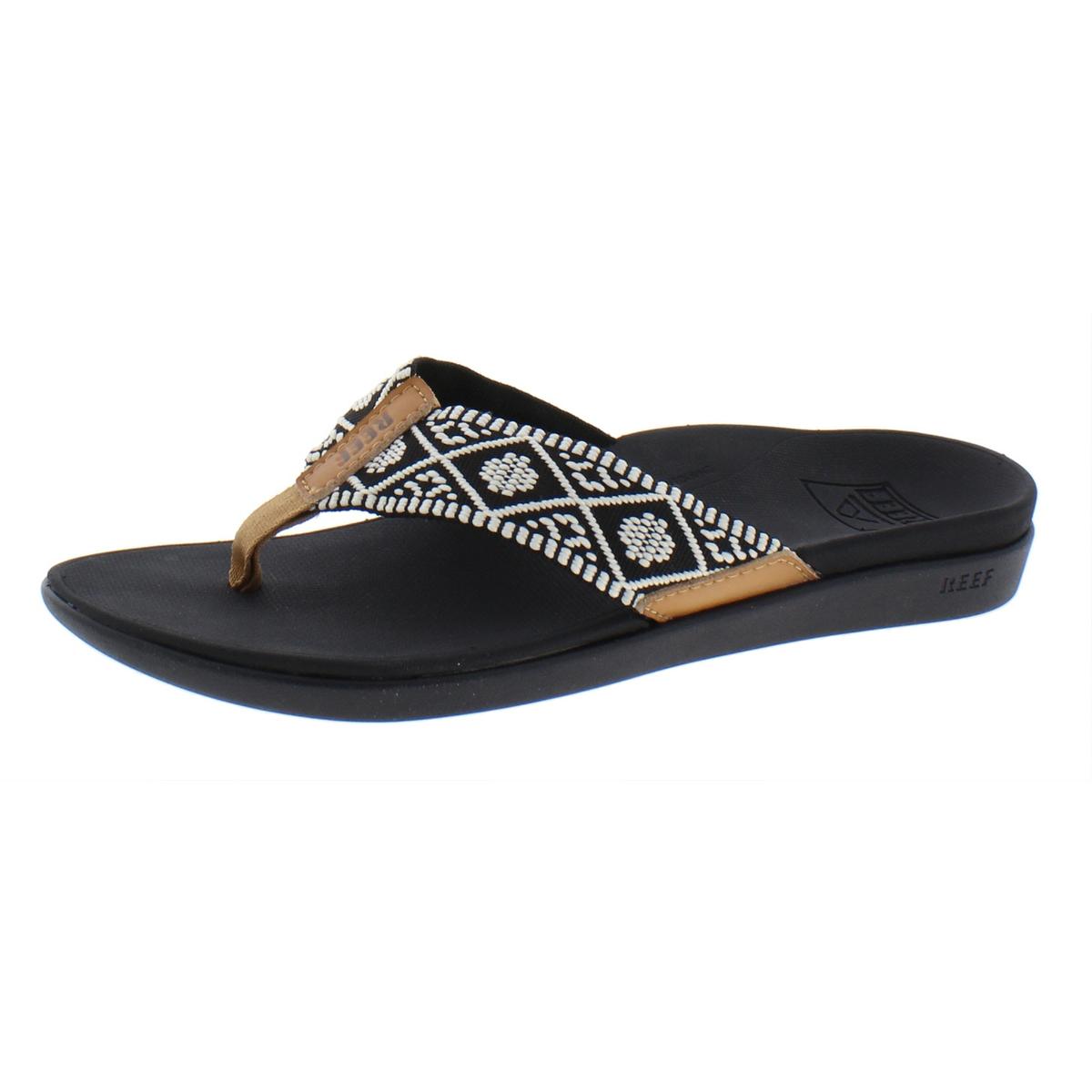 reef ortho women's flip flops