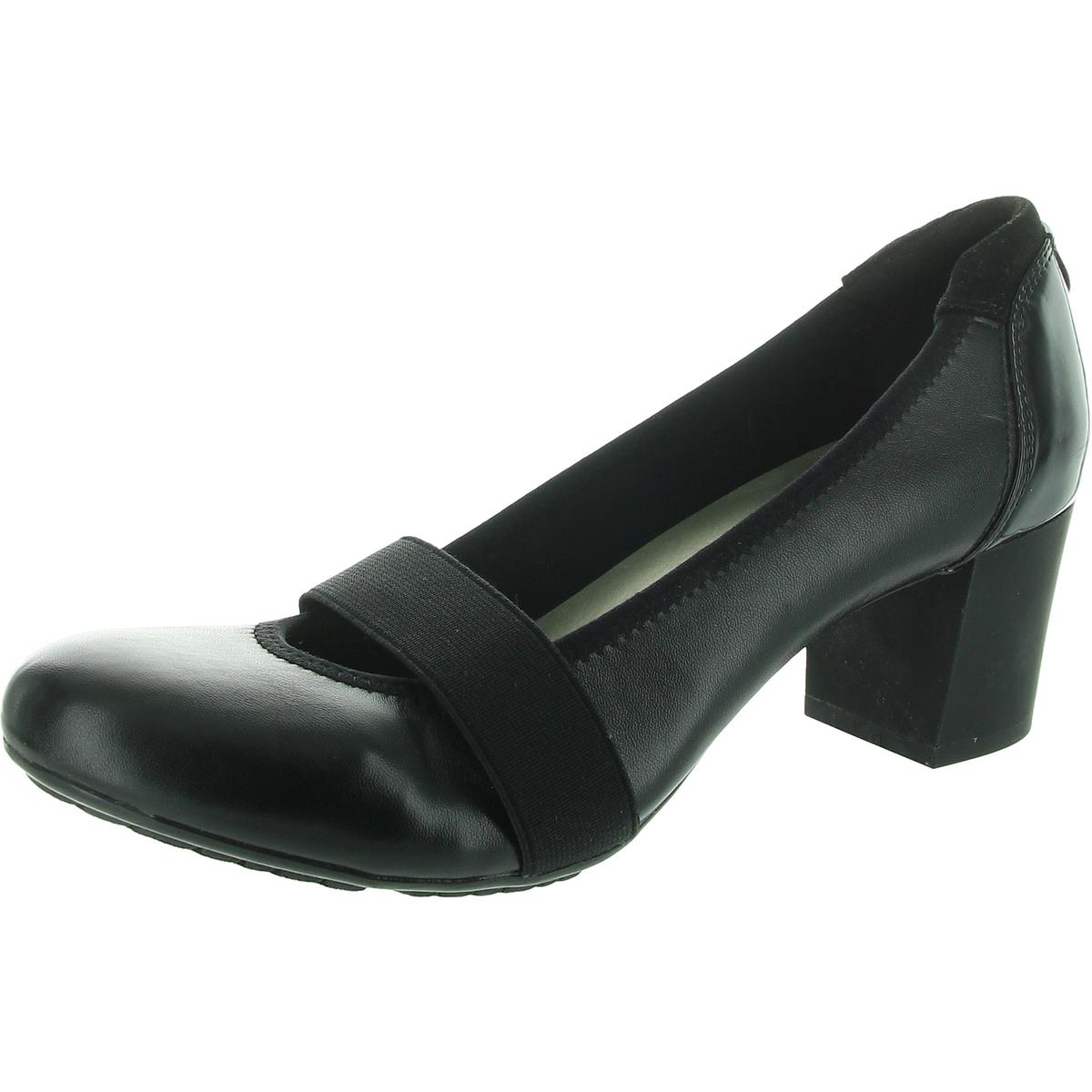 Женские туфли на каблуке Anne Klein Geraldine Black Mary Jane 7 среднего размера (B,M) BHFO 8942