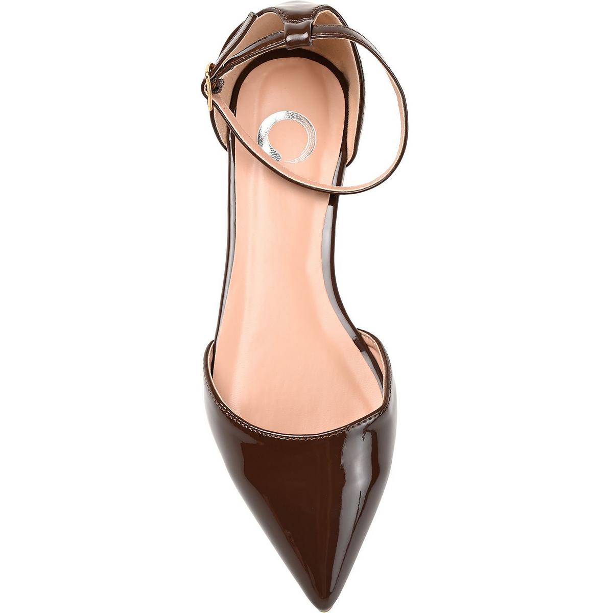Journee Collection Womens Reba Padded Insole Pointed Toe Flats Shoes BHFO 6137 - Picture 17 of 26