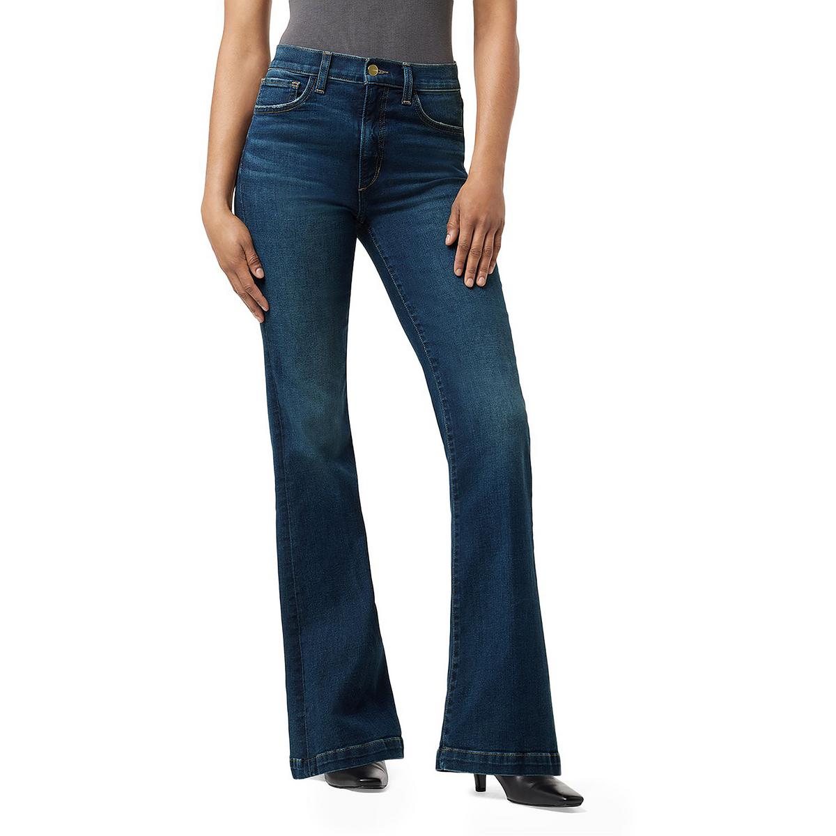 Joe's Womens Molly High Rise Stretch Denim Flare Jeans BHFO 4469