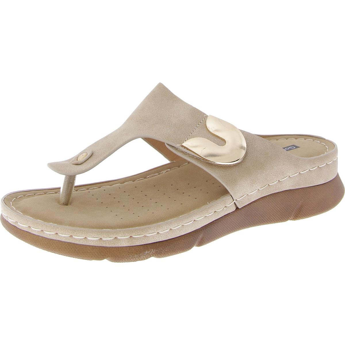 Good Choice Sam Damen-Slipper Kunstleder-Riemensandalen BHFO 1316 - Bild 8 von 11